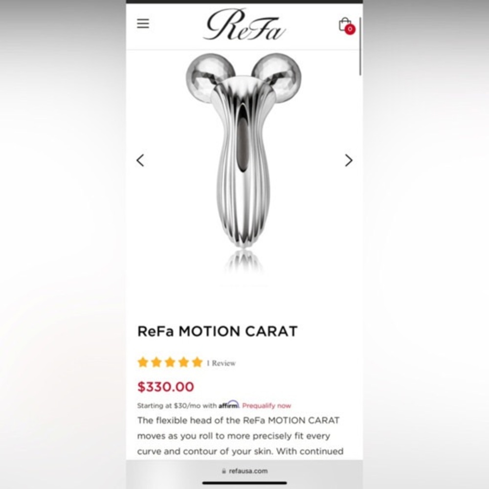 NEW IN BOX! Authentic Refa motion carat